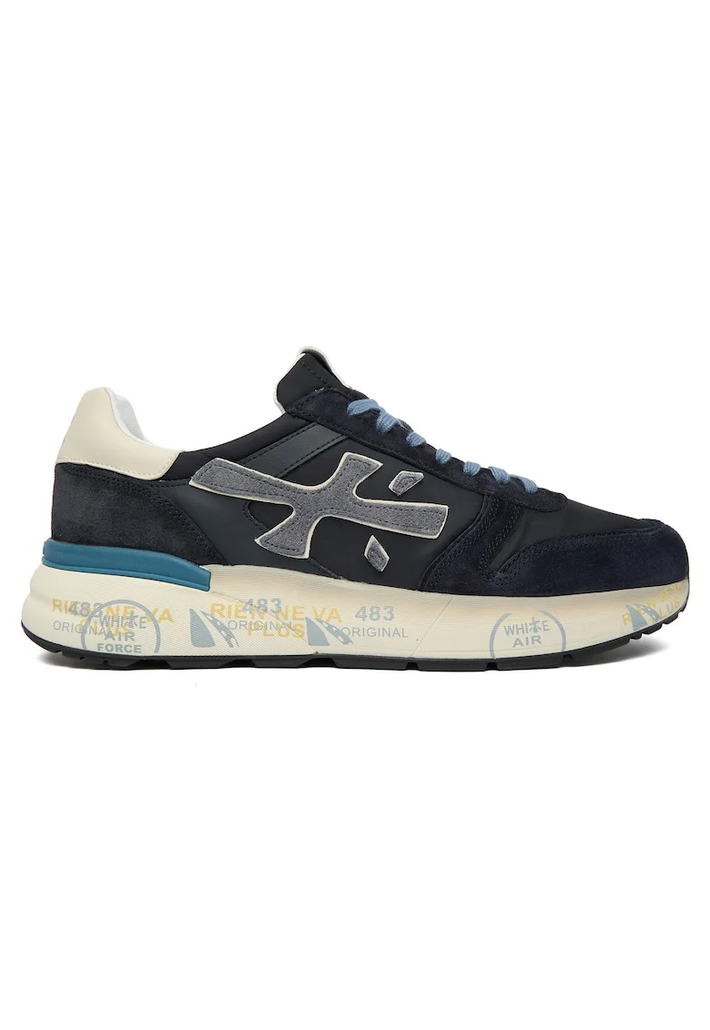barbati,  Mick Var 7716, bleumarin, piele naturala, Bleumarin