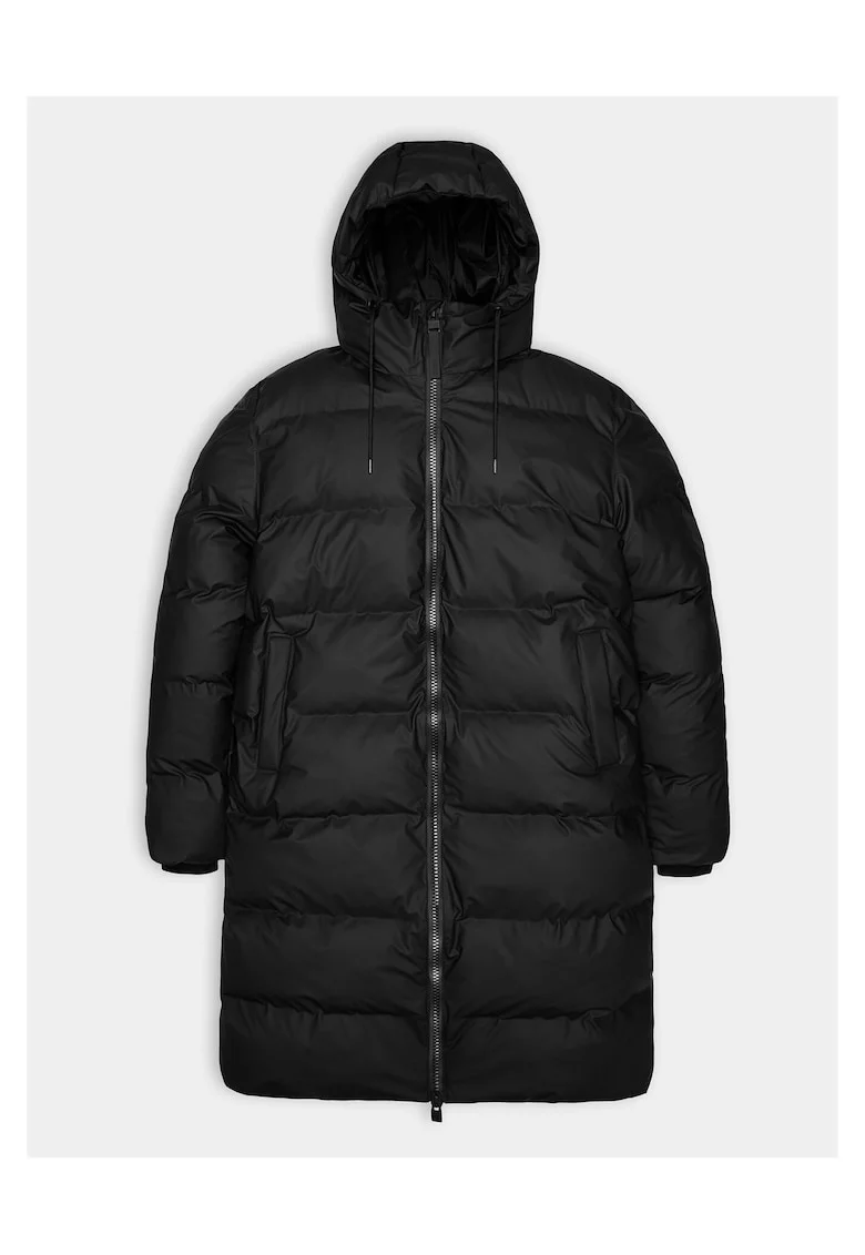 Geaca de iarna unisex  negru, impermeabila,