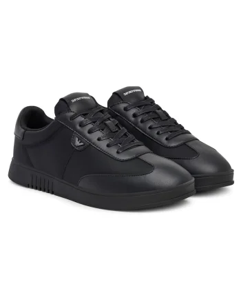 Pantofi sport barbati,  adidasi, negru, textil