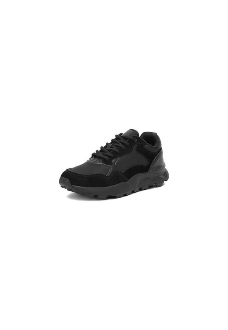 Pantofi sport dama  CEO-V12-1115, textil, negru,
