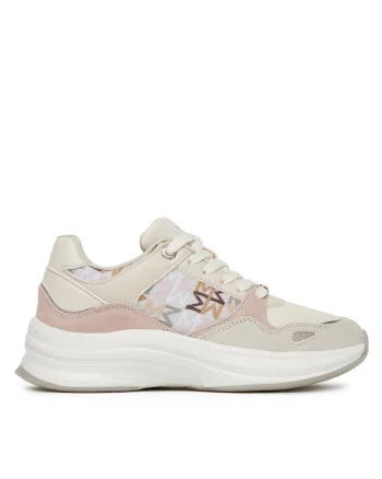 Adidasi sport femei  MI001013851W, bej, piele naturala