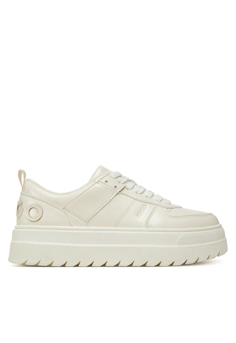 Pantofi sport dama  model Open White 118, piele ecologica, alb,
