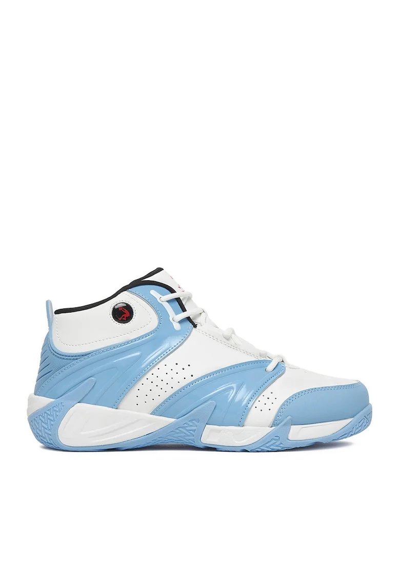 Pantofi sport copii,  adidasi baieti, alb, piele naturala