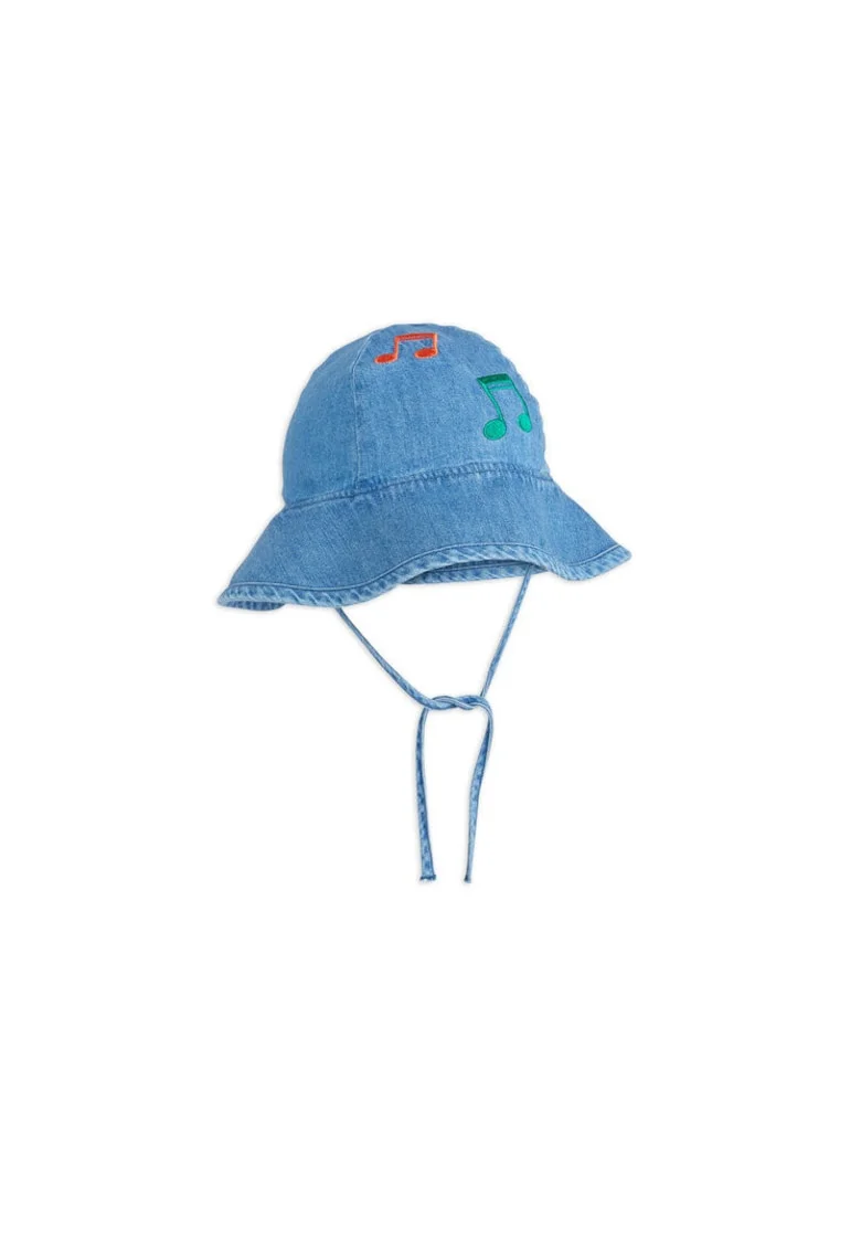 Palarie unisex  bumbac, albastra