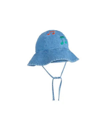 Palarie unisex  bumbac, albastra