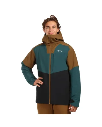 Geaca schi si snowboard  Killyan, Verde inchis