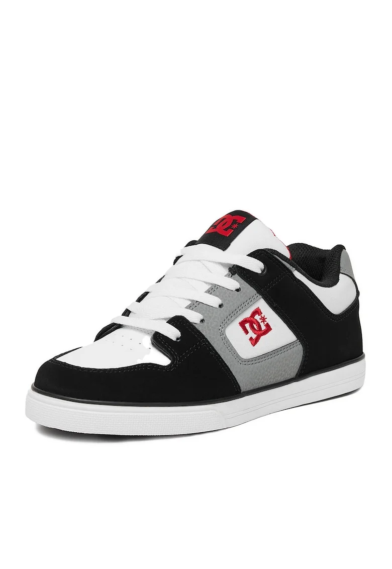 Pantofi sport copii,  adidasi baieti, piele naturala, alb