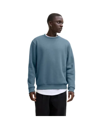 Bluza JACK &JONES Bradley Crew 53410, Albastru deschis