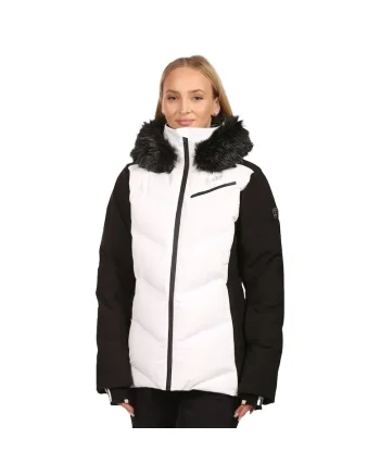 Geaca schi si snowboard  Skimmia, Alb
