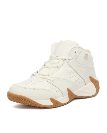 Pantofi sport dama,  adidasi ecru, piele naturala,