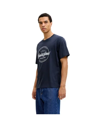 Tricou JACK &JONES Dover Denim 53527, Albastru inchis