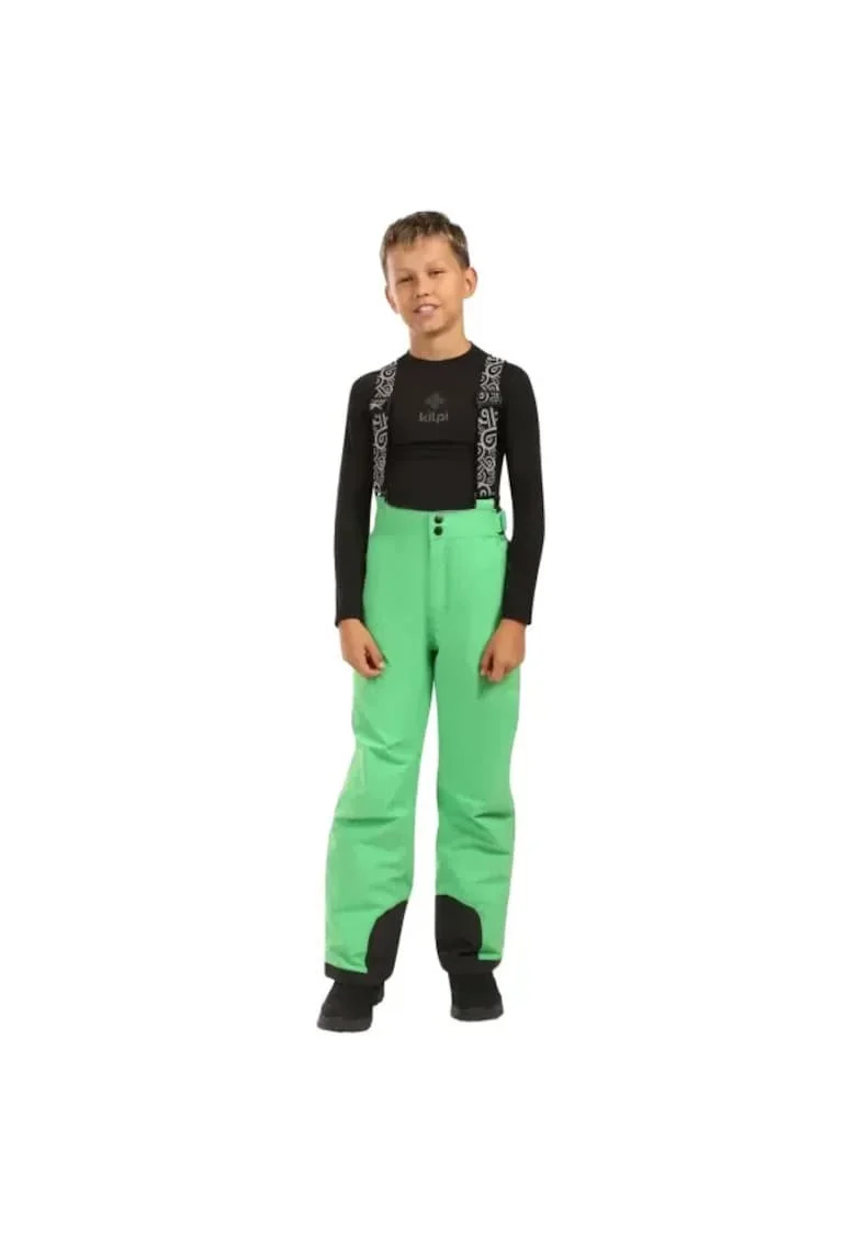 Pantaloni ski  Mimas, verde, copii, 110 cm, rezistenti, hidrofugi