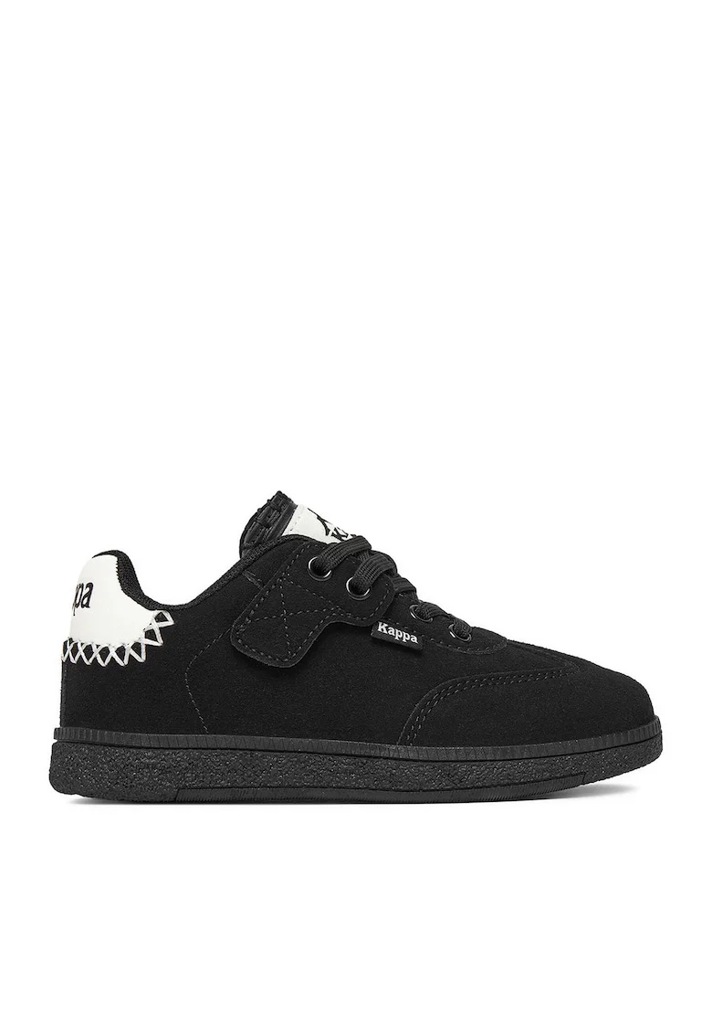 Pantofi sport copii,  adidasi negri, tesatura