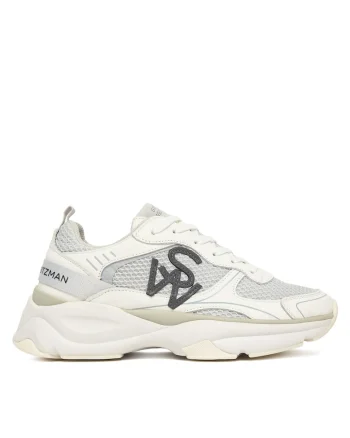 Pantofi sport dama,  SH318, textil, Alb
