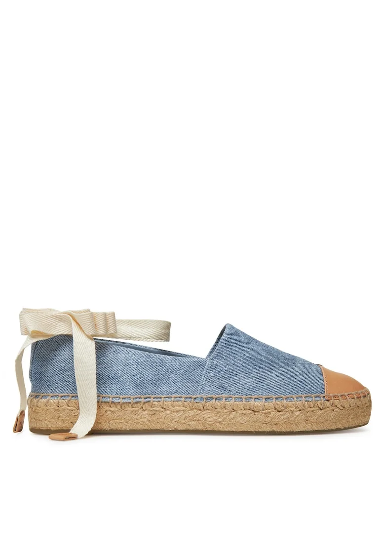 Mocasini dama  albastru, espadrile,