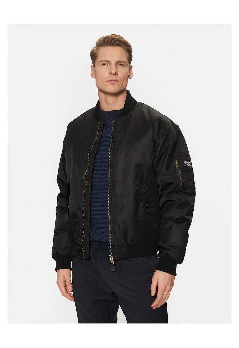 Geaca bomber barbati  negru