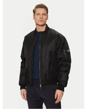Geaca bomber barbati  negru