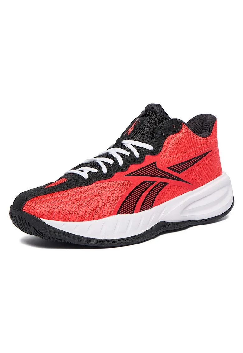 Pantofi sport barbati,  CEO-PRESS, rosu/negru, textil