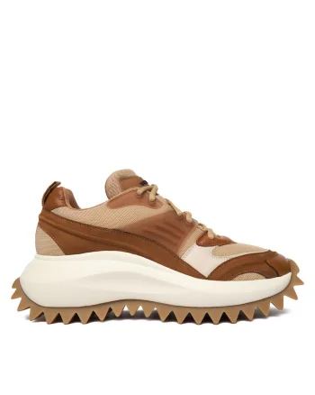 Pantofi sport dama,  piele naturala, maro