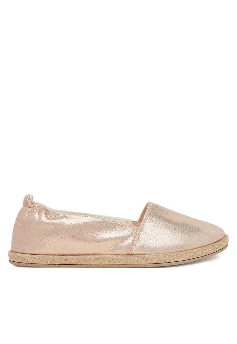Espadrile dama,  KAYLA, auriu