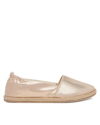 Espadrile dama,  KAYLA, auriu