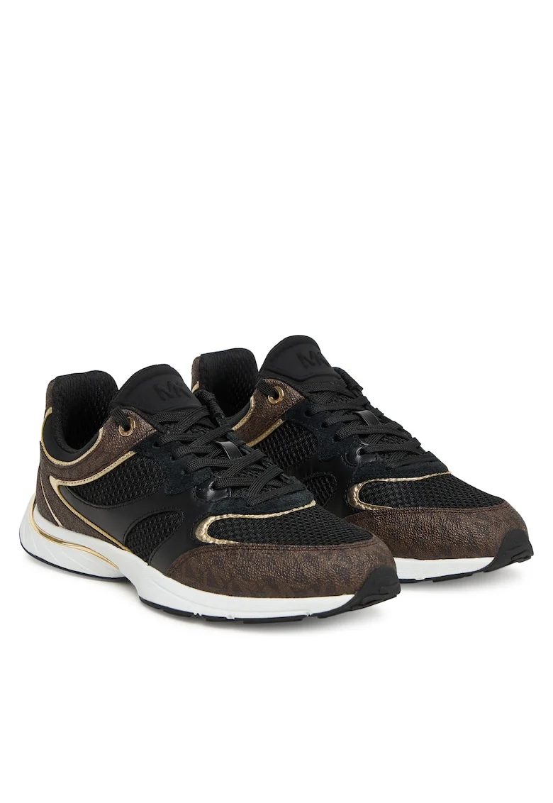 Pantofi sport dama,  43S5RLFS2B, maro/negru, tesatura