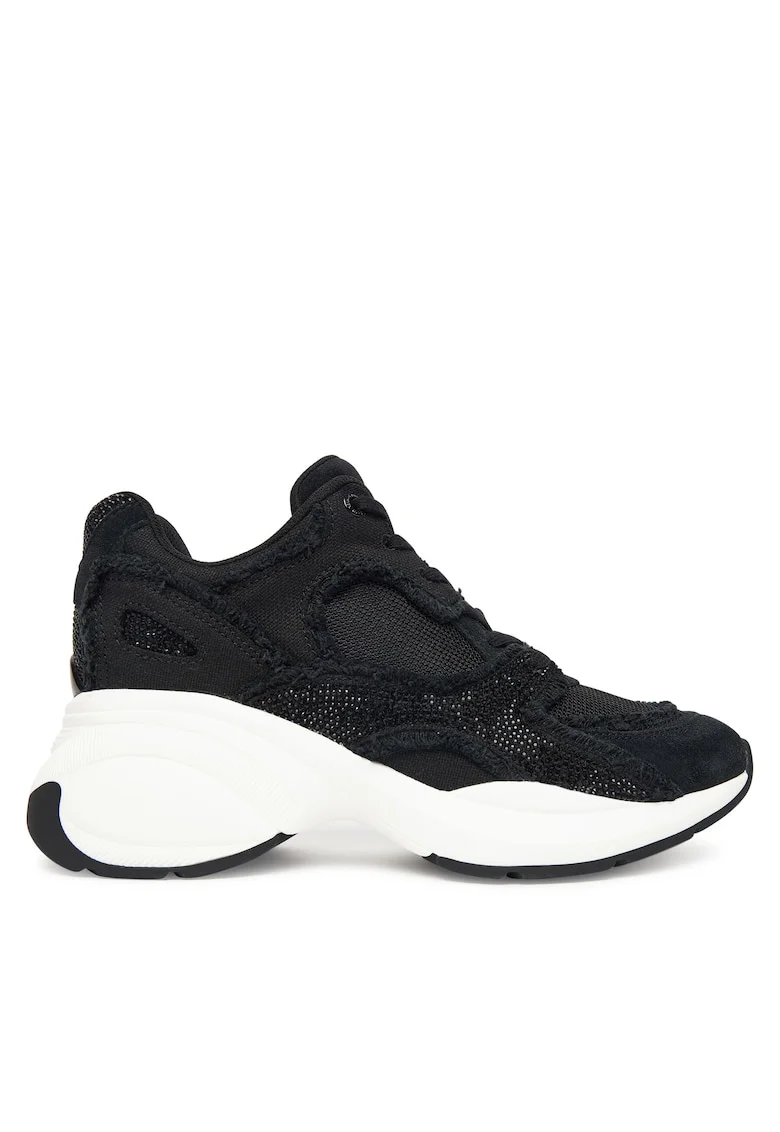 Pantofi sport dama  43T5ZUFS2D, negru, tesatura