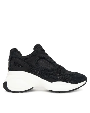 Pantofi sport dama  43T5ZUFS2D, negru, tesatura