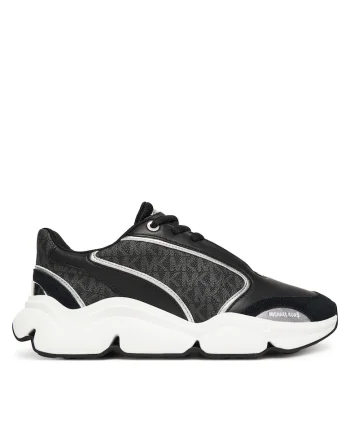 Adidasi sport dama  43F5RNFS1S, piele naturala, negru