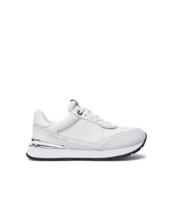 Adidasi  43T4NVFS1L, piele naturala, alb