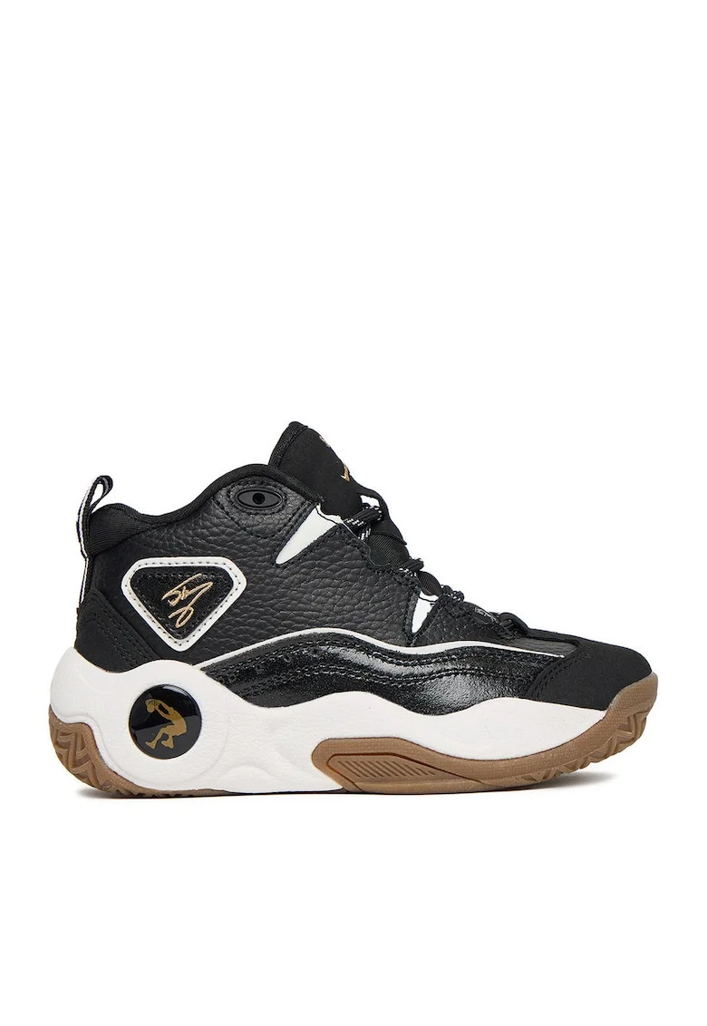 Pantofi sport copii,  piele naturala, negru