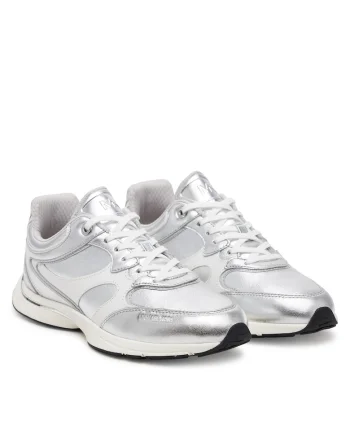 Adidasi sport dama  43S5RLFS1M, argintiu, piele naturala