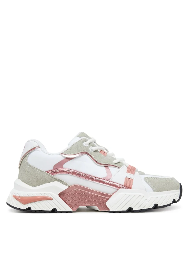 Pantofi  roz, piele ecologica