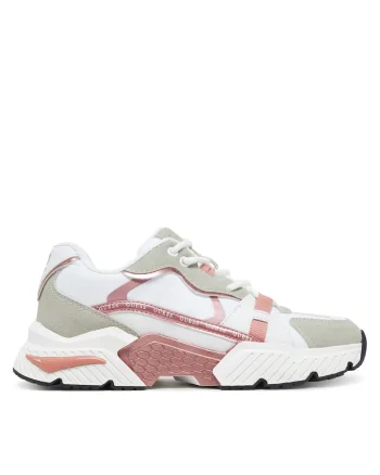 Pantofi  roz, piele ecologica