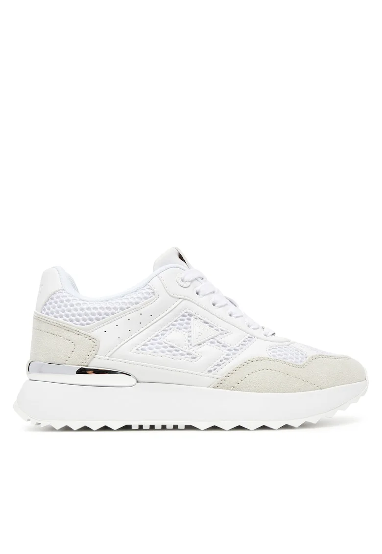 Pantofi sport dama  FLTKOR ELE12, alb, tesatura