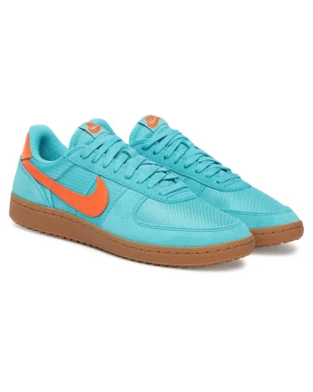 Pantofi sport barbati  Dusty Cactus/Safety Orange, fitness, textil, albastru
