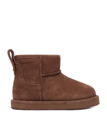 Cizme sport fete,  piele naturala, maro