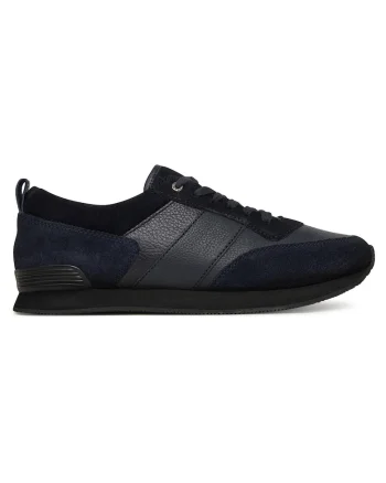 Pantofi sport barbati,  LENARK-07 MI08, bleumarin, piele naturala
