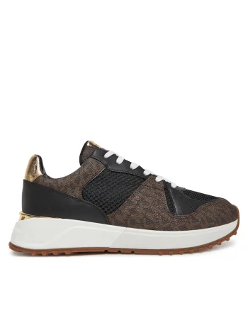 Adidasi sport dama  43S5JMFS1B, piele naturala, maro/negru