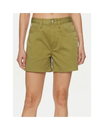 Pantaloni sport dama,  scurti, verzi, bumbac
