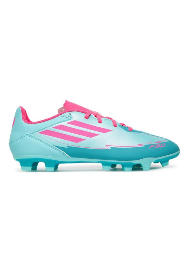 Pantofi sport barbati,  F50 Club Messi, turcoaz, piele ecologica,