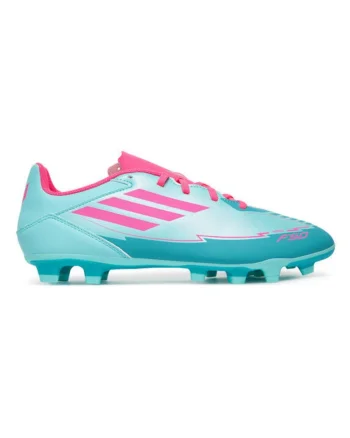 Pantofi sport barbati,  F50 Club Messi, turcoaz, piele ecologica,