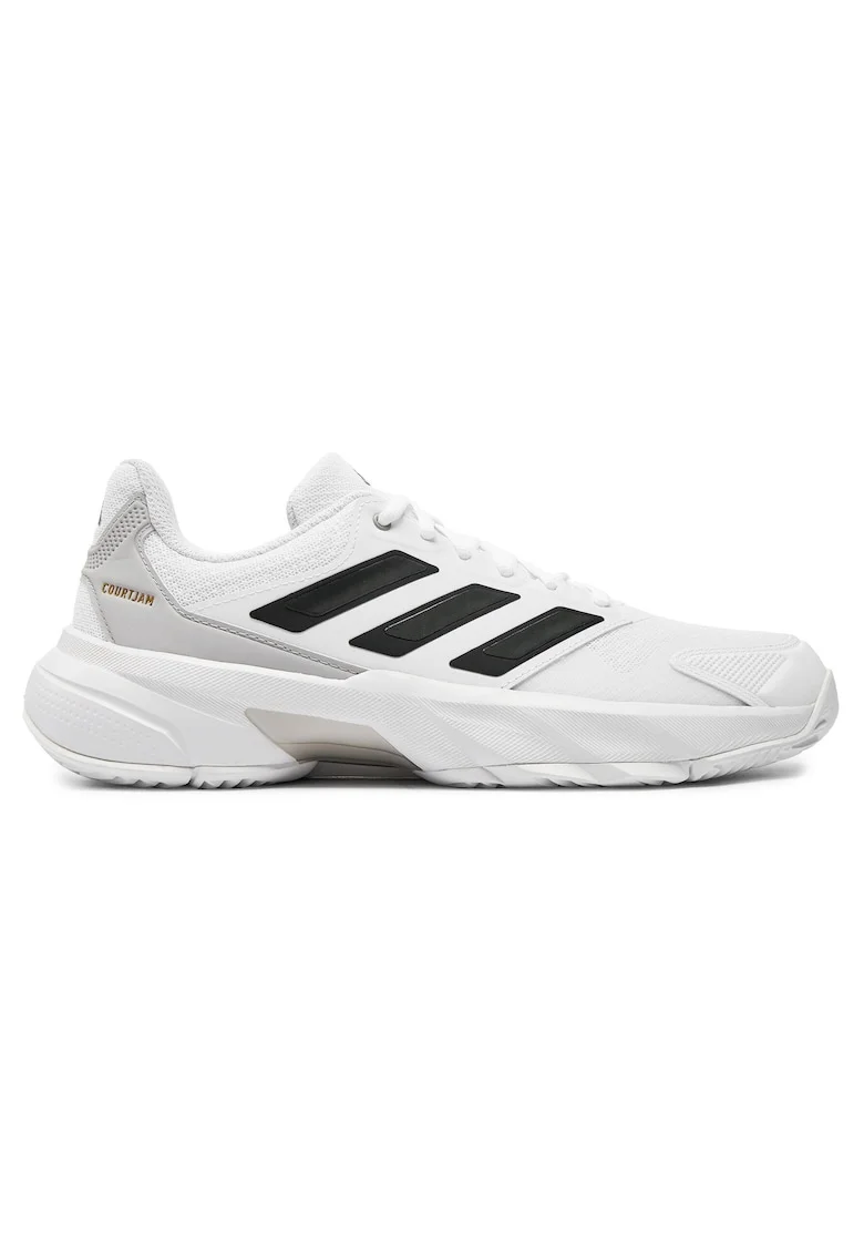 Pantofi sport barbati,  CourtJam Control 3 T, alb/negru/gri