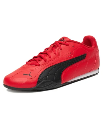 Pantofi sport barbati,  CATCH, fotbal, rosu, textil