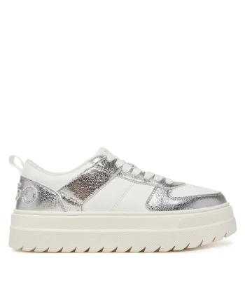 Pantofi sport dama  Open White 149, piele ecologica, alb,