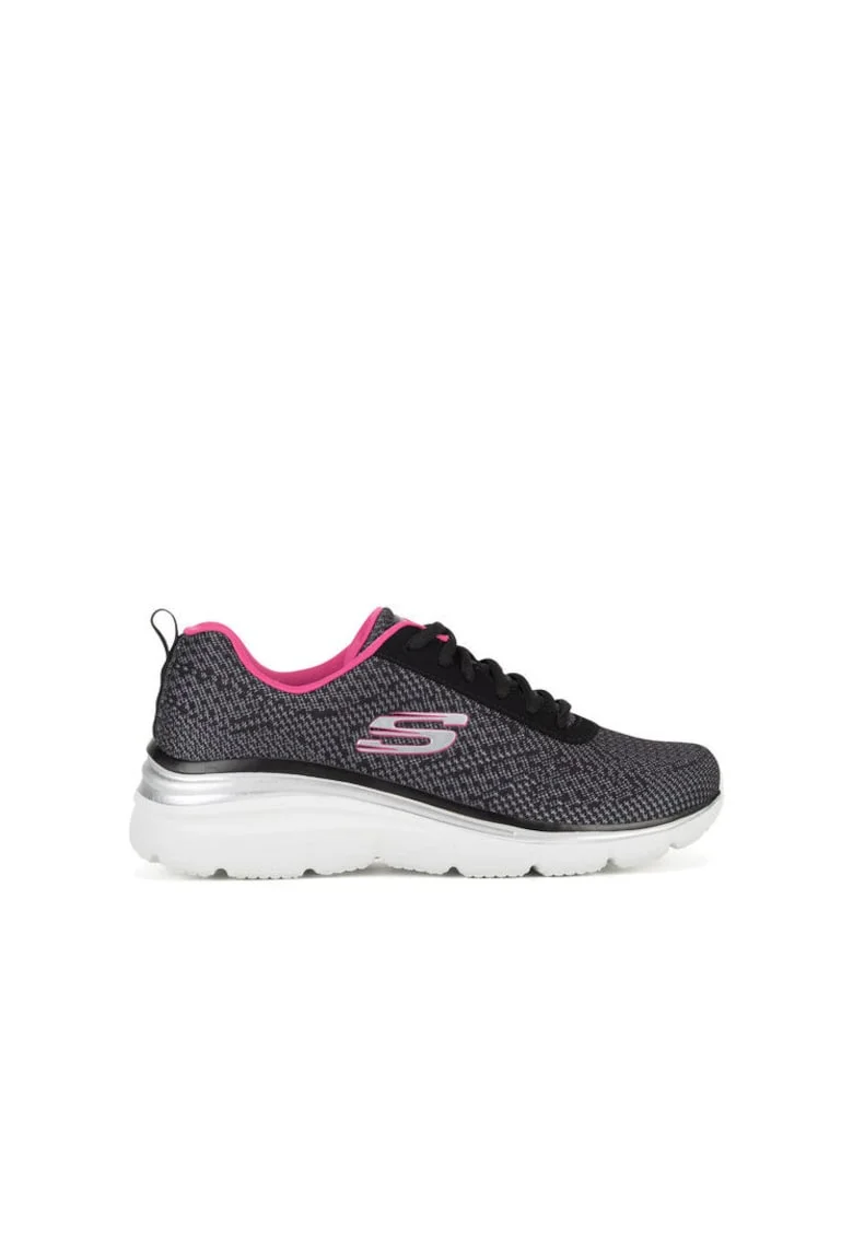Pantofi sport dama,  textil, multicolor,