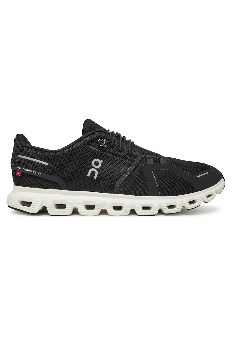 Pantofi sport  Cloud 6, negru/alb, tesatura