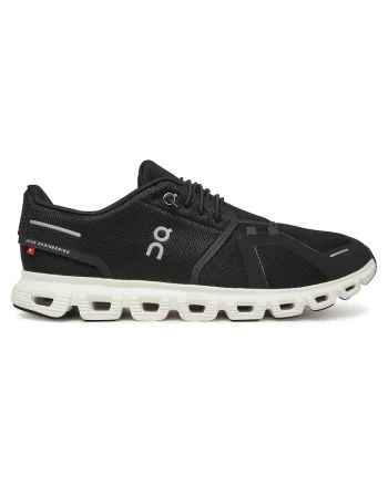 Pantofi sport  Cloud 6, negru/alb, tesatura