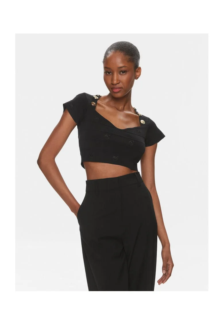 Top dama  Hoodia 102882 A1LK, negru