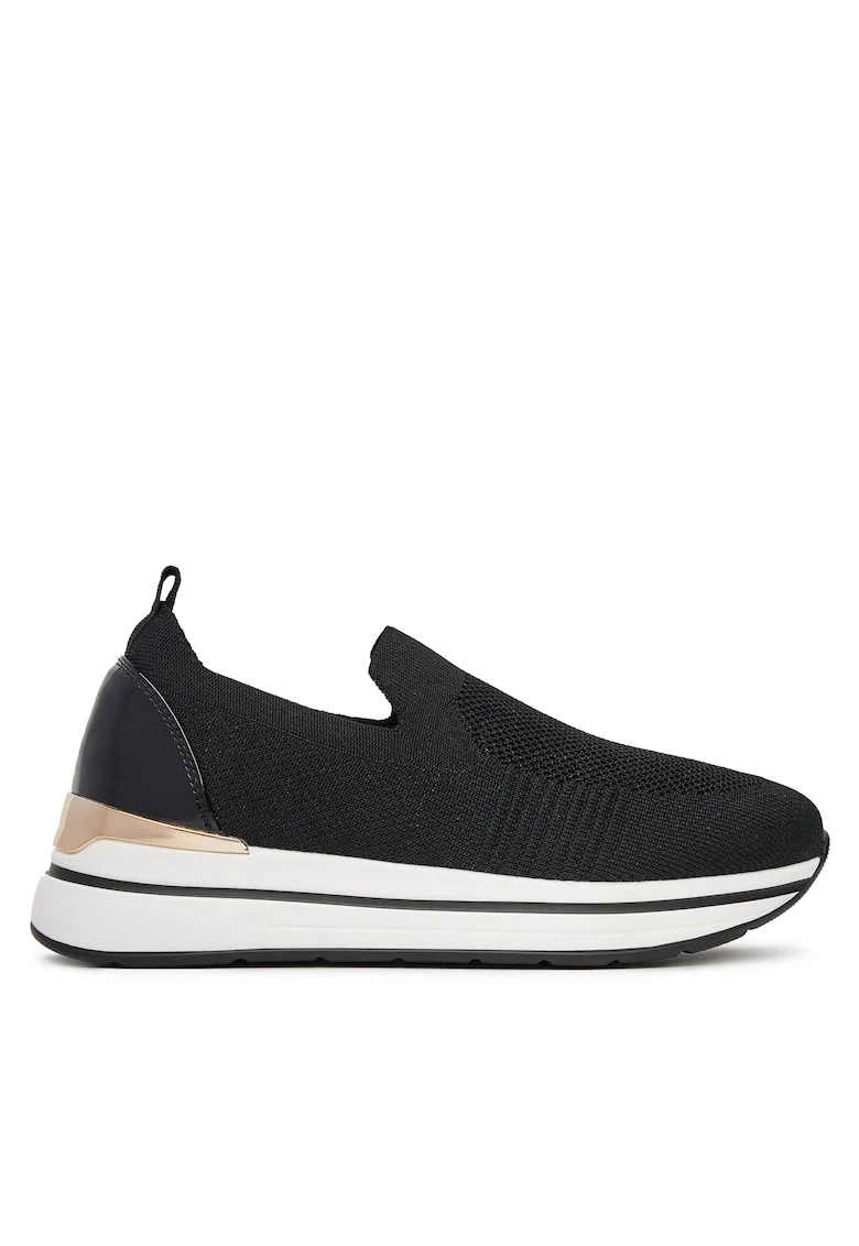 Pantofi sport dama  textil, negru